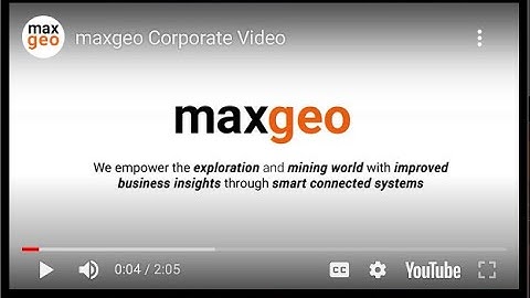 maxgeo Corporate Video