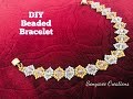 Valentines Bracelet . DIY beaded bracelet.How to make beaded bracelet