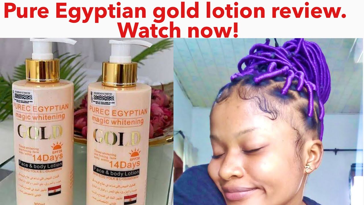 5x purec egyptian magic whitening gold lotion & shower cream set campestre.al.gov.br