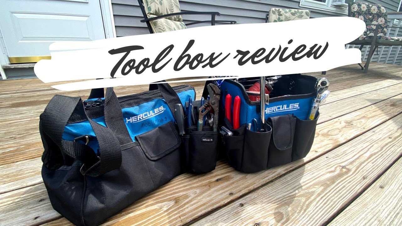 Harbor freight Voyager tool tote review/setup! Episode 002 YouTube