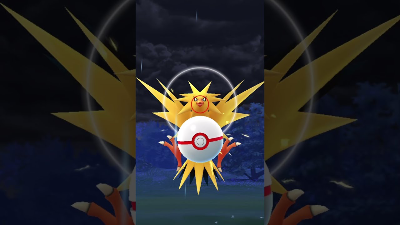 Catching ZAPDOS SHINY ✨✨✨🤔 | Raid Hours | Pokemon