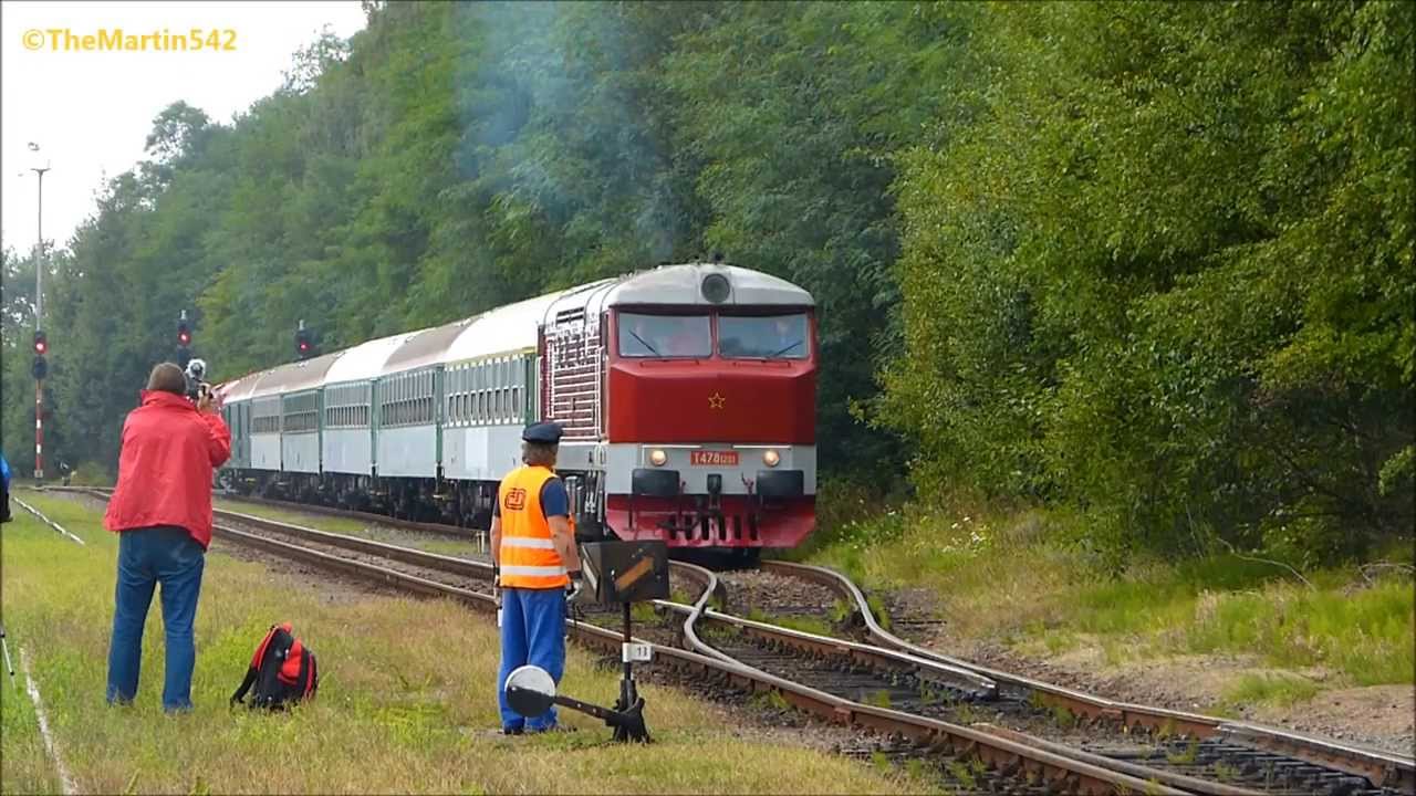 Jízdy Bardotek T478.1 a T478.2 při setkání v Lužné v roce 2013 [FullHD]