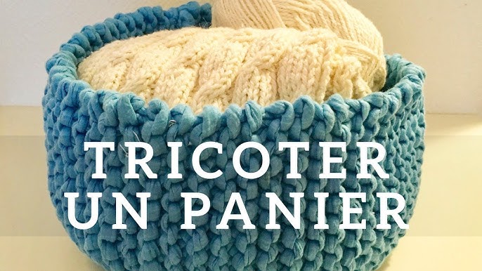 Tuto : Crocheter une corbeille en grosse laine ou laine mèche - Caro Tricote