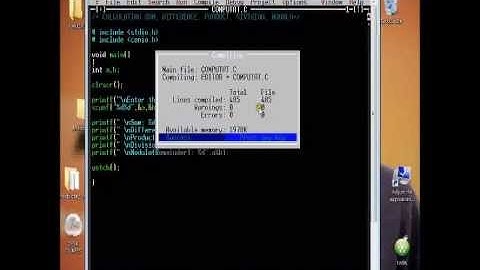 C programming Beginners Lessons - 2 [Basic Calculator Program]