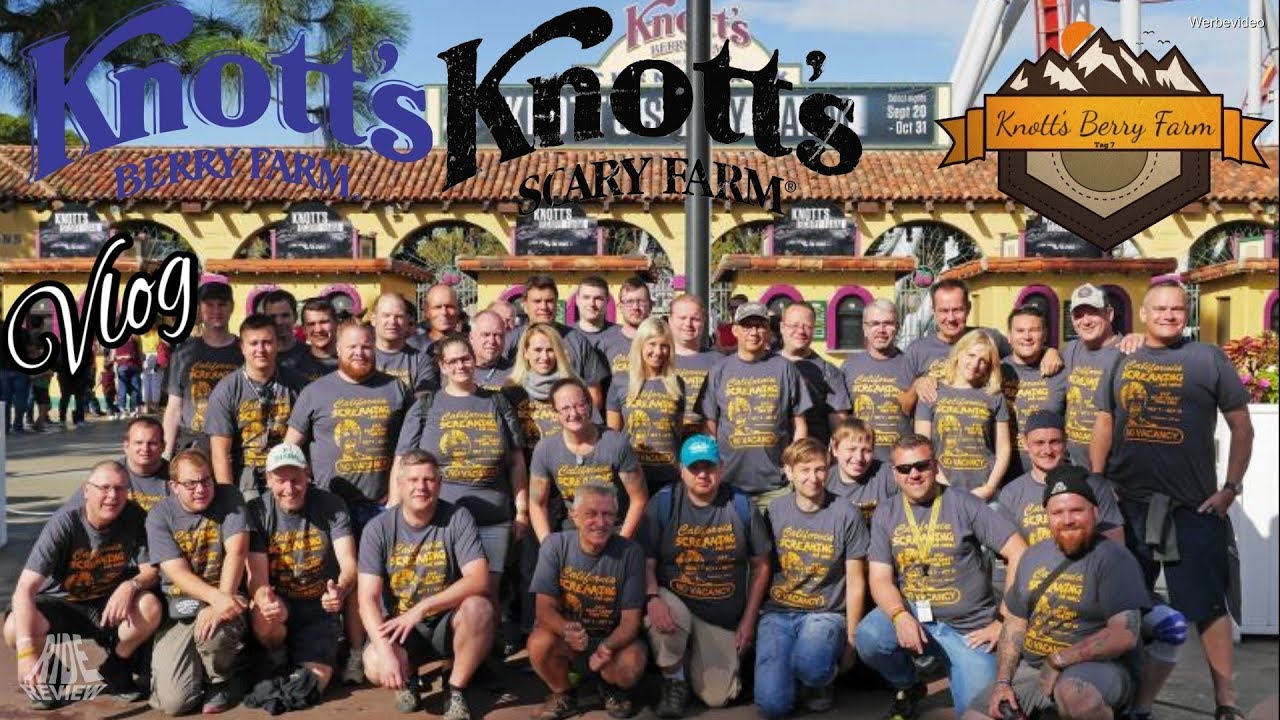 Wunderschöner Park & Bestes Halloween Event - Knott's Berry Farm - Vlog
