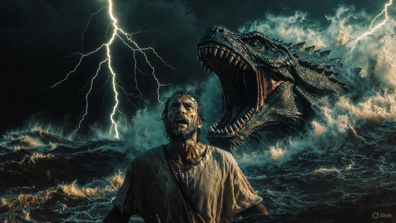 ENGOLIDO PELO ABISMO: JONAS CONTRA A MORTE