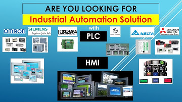 Industrial Automation Provider with PLC, HMI, VFD, Servo Drive and Motor