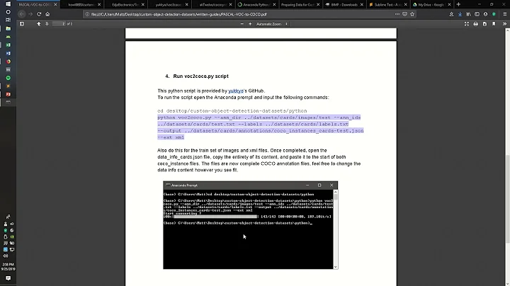 PASCAL VOC to COCO part 3