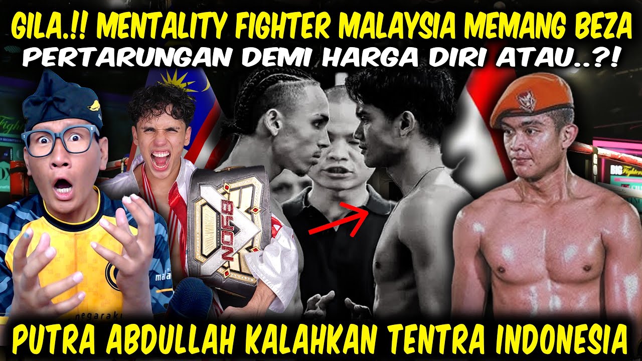 GILA❗PUTRA ABDULLAH KALAHKAN KK CAL! AKIBAT SOMBONG REMEHKAN FIGHTER MALAYSIA! AKHIRNYA TUMBANG JUGA
