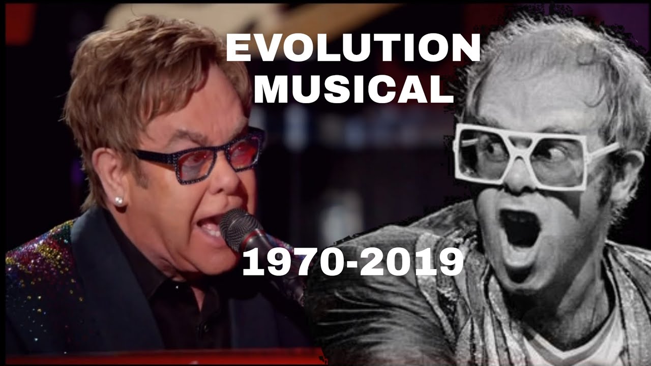 Evolution of Elton John [Music Videos]
