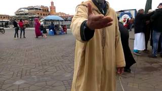 Marrakech, Medina, El Nojoun, Azzarana, Piazza El Fna