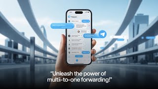 New Update to THE BEST Telegram Forwarding Software: Now you can forward from Many to One screenshot 2