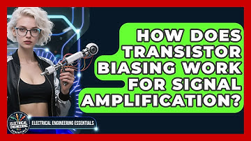 How Does Transistor Biasing Work For Signal Amplification? - Electrical Engineering Essentials