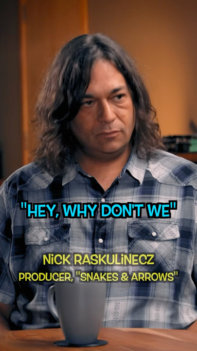 Nick Raskulinecz on Rush #rush #geddylee #shorts￼