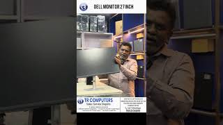 27 Inch Dell Monitor 😱 ₹8,999 🔥 #shorts #budgetlaptop #laptopvspc #trcomputers #studentlaptop