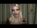 Anya Taylor Joy full Interview in Spanish for Golden Globes [ENG Subs]