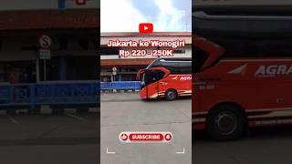3 Cheapest Bus Options From Jakarta To Wonogiri