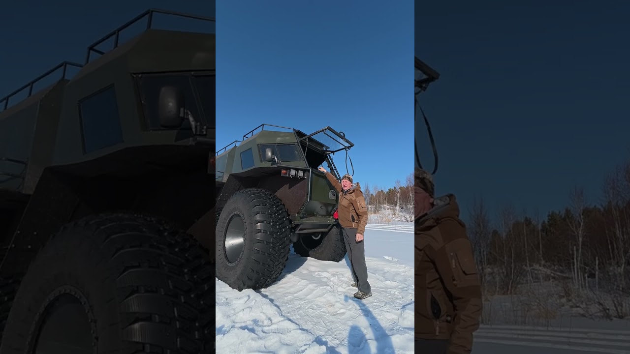 Вездеход ВЕТЕР на шинах МАМОНТ!