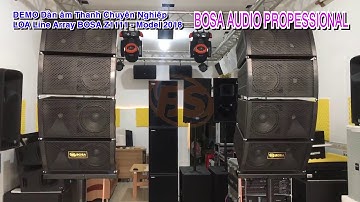 Dàn âm Thanh Line Array BOSA mini Z-1111 | Nhỏ Nhưng Có Võ | 0938641445