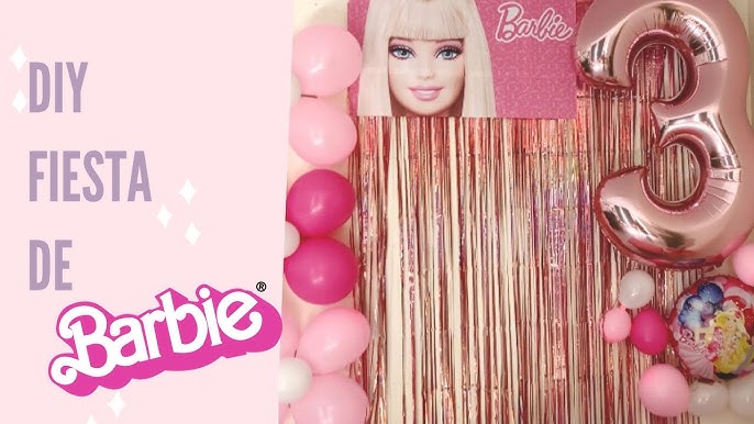 Decoración de barbie 💅  Decoracion de barbie, Piñatas de barbie, Fiesta de  cumpleaños de barbie