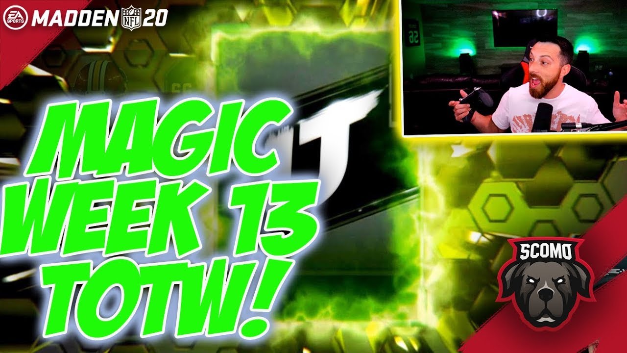 Limited Fitz Magic - Week 13 TOTW Bundle [MADDEN 20 ULTIMATE TEAM]