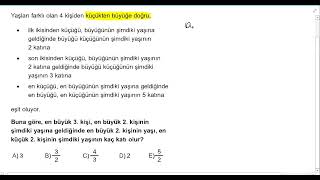 345 Ten Eski Basım Beyin Yakan Bir Yaş Problemi, Sudenaz Eroğluna Ithafen...