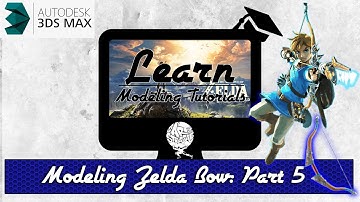 Poly Modeling Links Bow in 3ds max: Part 4_Detailing Zelda Bow #Zelda #3dsmax #Modeling #tutorial