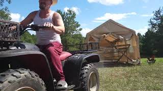 Move 20 x 10 Foot Chicken House By My Own Strength