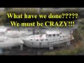 Sailing yacht refit part 1 :  Tour of our abandoned yacht, ashore for 15 years [S2-E1)