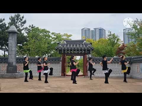 홍제천댄싱퀸 시니어들-Parallel Linedance / 평행선(페러럴)라인댄스 /울트라비기너
