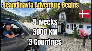 SCANDINAVIAN Road Trip Begins! 🇩🇰 Denmark's Oldest Towns & Biggest Beach (Jutland)