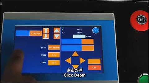 how to adjust knife depth of Ruida system cnc oscillating knife cutting CNC plotter Knife Cutter