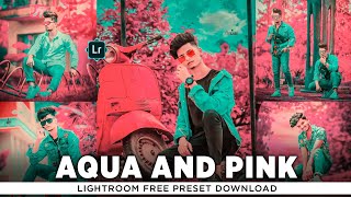 Lightroom Aqua And Pink Preset | Lightroom Mobile Preset Free DNG Download | Pink Tone | Free Preset screenshot 4