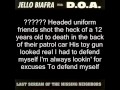 Jello Biafra with D.O.A. - Wish I was in El Salvador : with lyrics