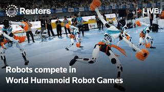 LIVE: Robots compete in World Humanoid Robot Games in Beijing