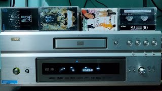 Denon DVD A1XVA CD Player Demo Video Play On Cerwin vega Speakers