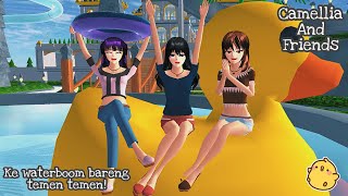 Camellia And Friends [Seru Seruan di Waterboom] || SAKURA SCHOOL SIMULATOR DRAMA