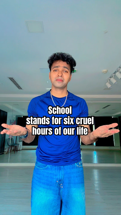 This is why you shouldn’t go to the school #school #life #funny #shorts #viral #fyp #new #pov