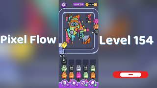 🎮 Pixel Flow Level 154 Walkthrough | Go Answer 🧩✨