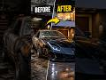 $500 Scrap Car → $100,000 Luxury Build #restoration #carluxury #shorts #beforeandafter