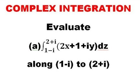 Complex Integration-Most important problem with solution