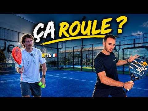 Thomas Seux (n°16 🇫🇷) m'apprend à faire rouler les balles à la volée !