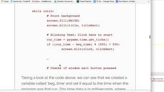 Blinking Text Details