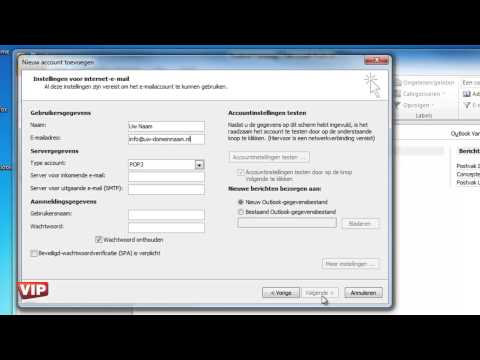 Video: E-mail Instellen Op Een Computer
