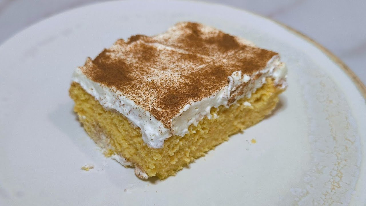 Pastel 3 Leches🍰🥛
