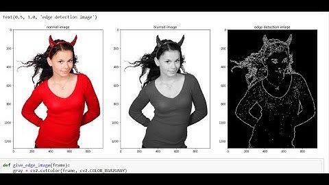 Edge Detection! How to detect edges in an image? Sobel kernels.