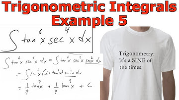 Trigonometric Integrals: Example 5