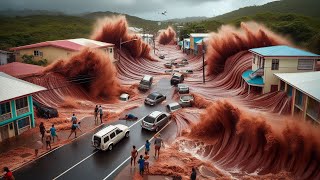 Barbados Flooding Heavy Rain Storm Causes Flash Flooding In Barbados Today