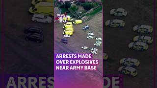 Five men arrested as counter-terror investigation underway near army base