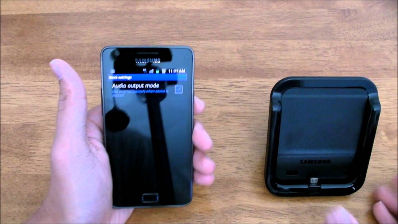 Samsung Galaxy S2 Desktop Dock